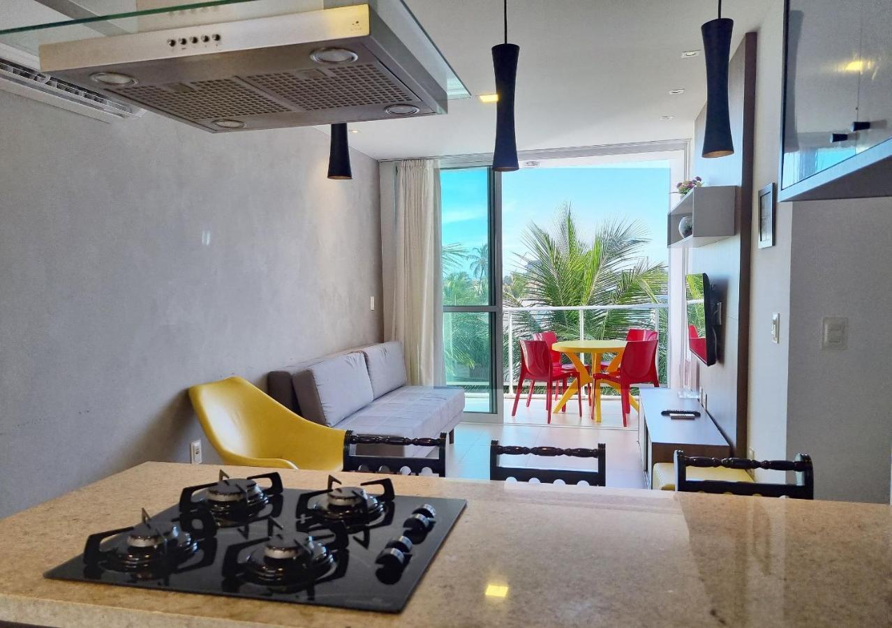 Areias Do Mar ! Charmoso E Com Ar Na Sala A318 Apartman Barra de São Miguel Kültér fotó